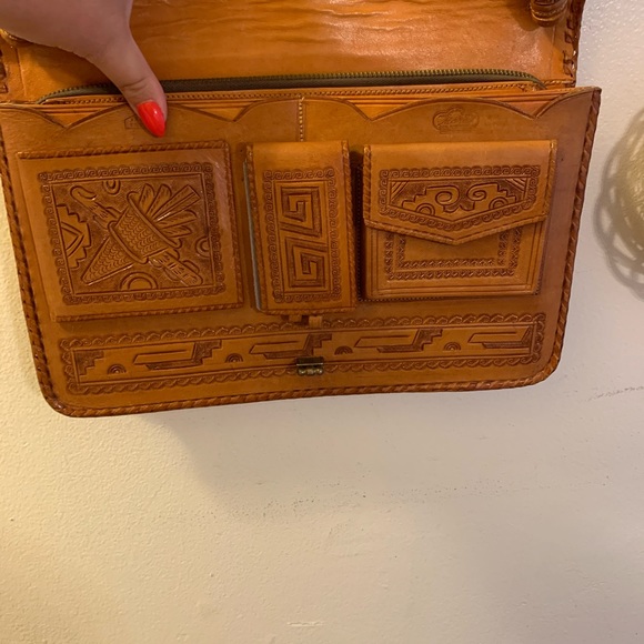 Vintage leather bag - Picture 2 of 4